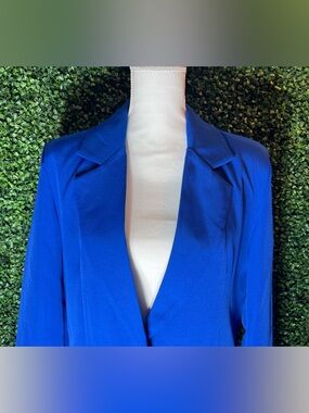 Rebellious "love, elle" Cobalt Blue Oversized Blazer - NWT - Size 6